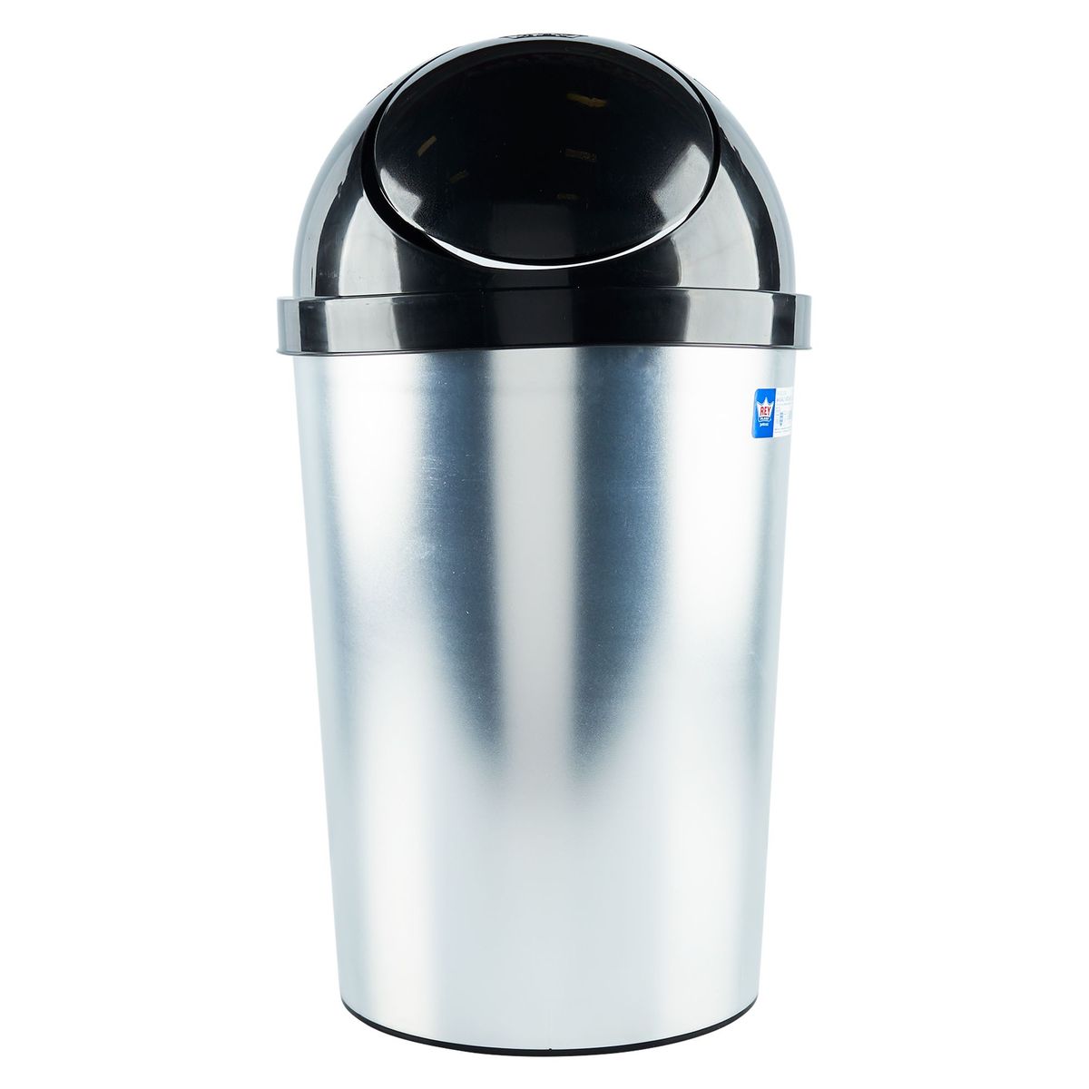 REYPLAST - Papelera de Plástico Reyplast Plateado 12L