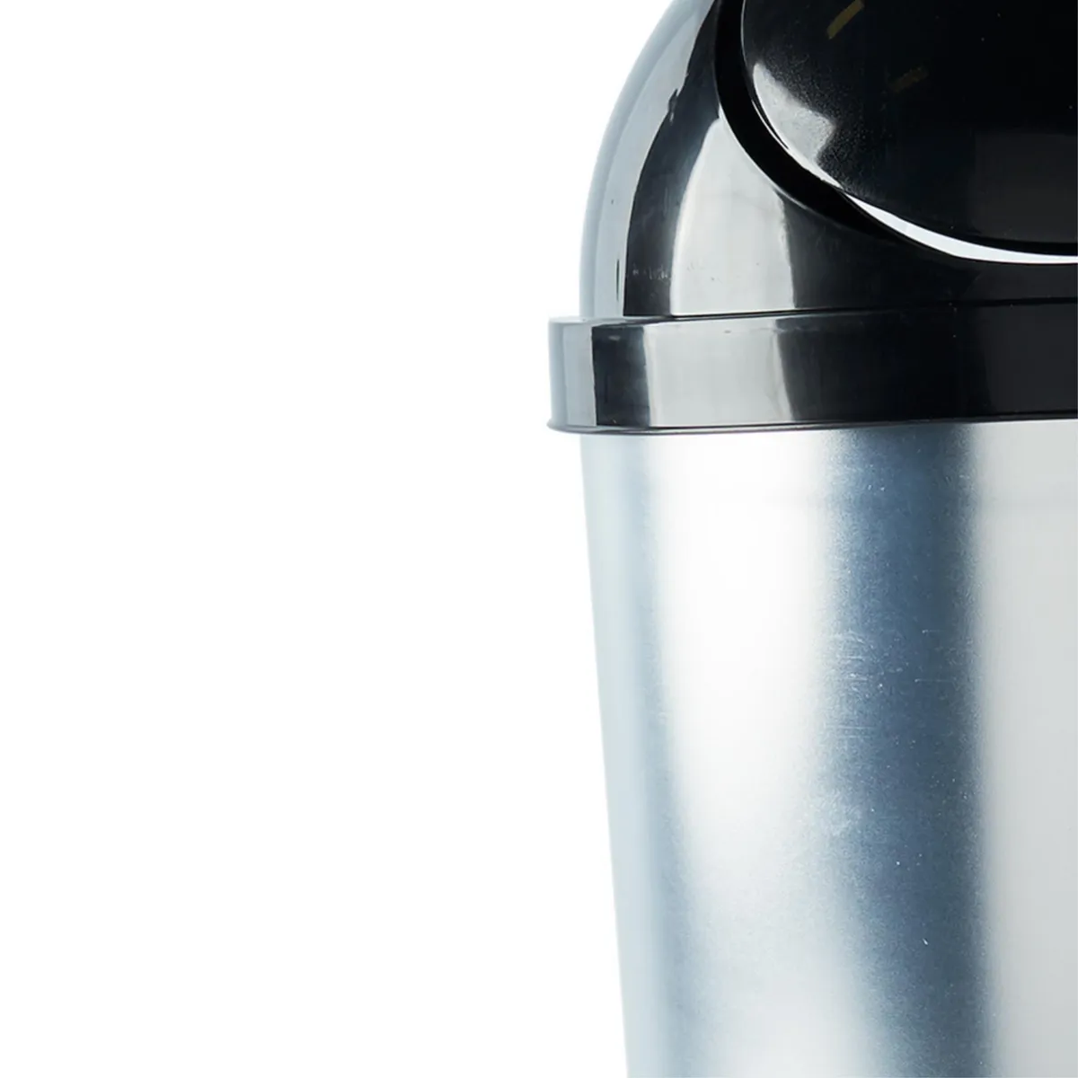 REYPLAST - Papelera de Plástico Reyplast Plateado 12L