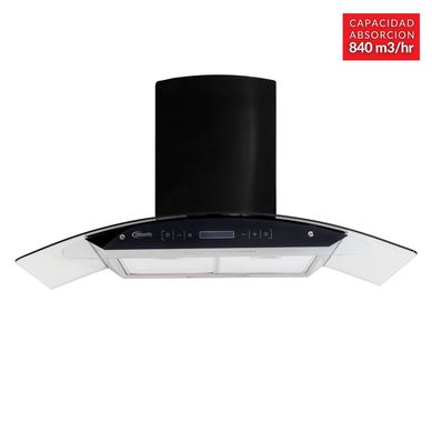 Campana Extractora Klimatic 90 cm Decorativa Venezia Black