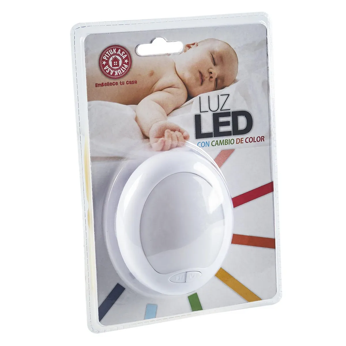PITUKASA - Luz Guía Multicolor LED