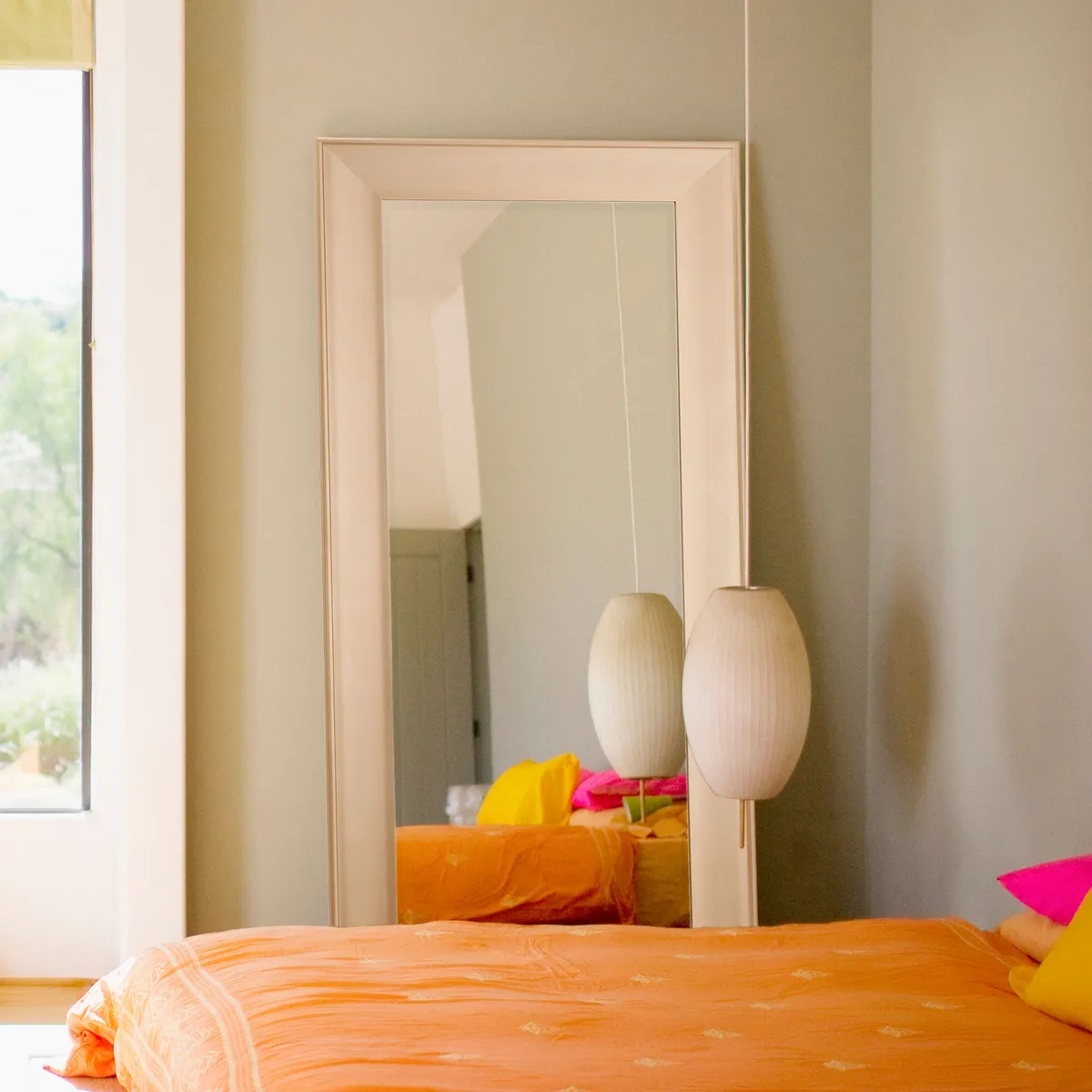 JUST HOME COLLECTION - Espejo Decorativo Rectangular Plateado 180x80cm