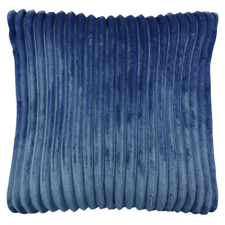 Cojín Stripes 45x45cm Azul | Sodimac Falabella