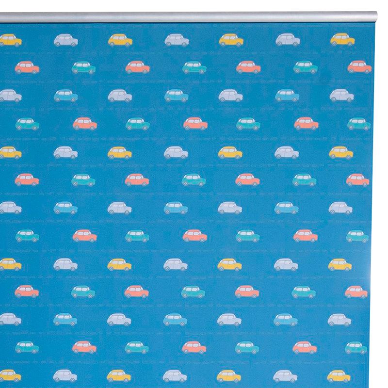 JUST HOME COLLECTION - Cortina Roller Autos Niños 160x165