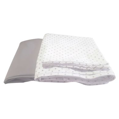Juego de Sbanas Pack and Play Blanco
