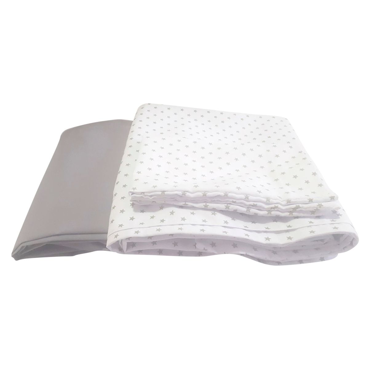 SWEETIE - Juego de Sábanas Pack and Play Blanco