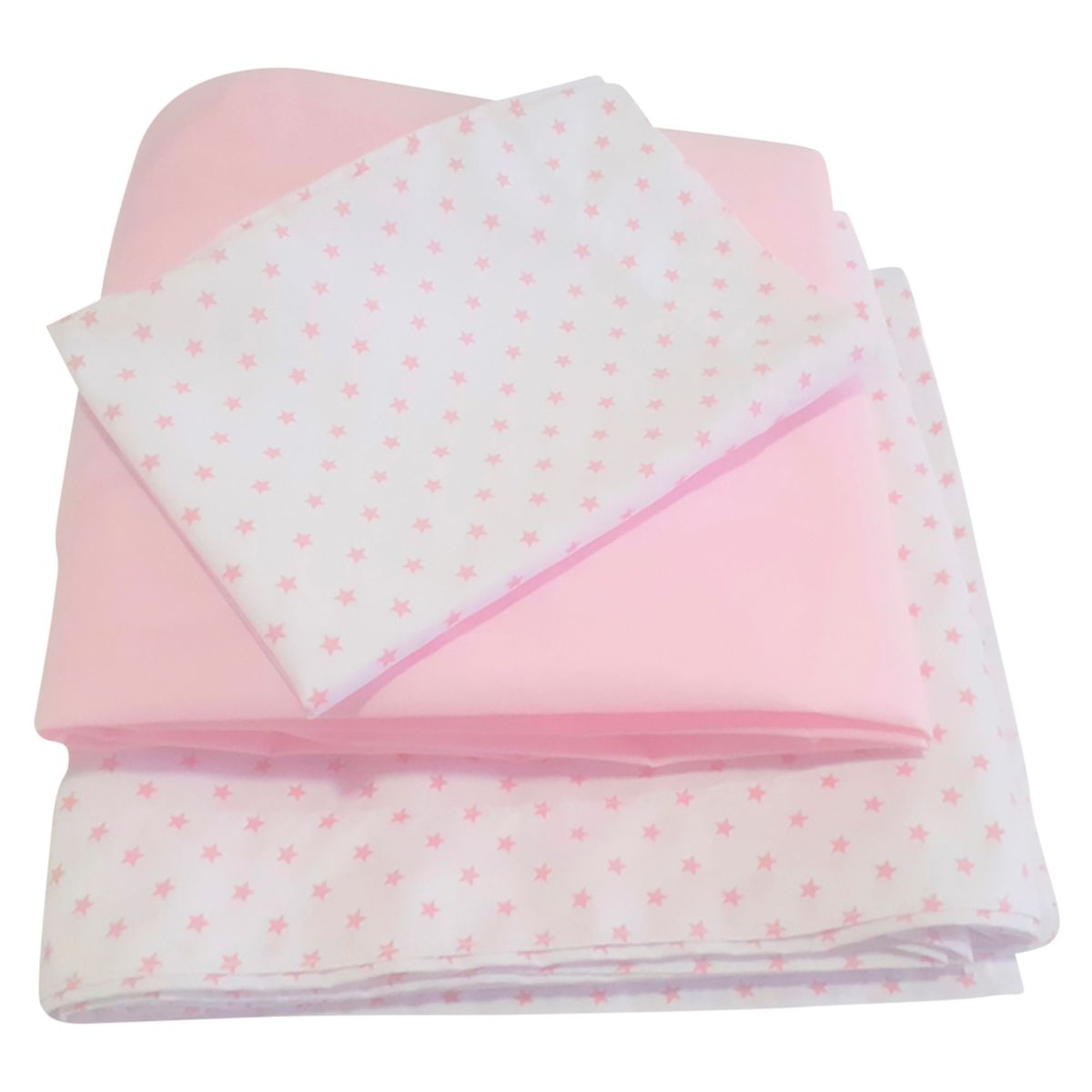 SWEETIE - Juego de Sábanas Pack and Play Rosado