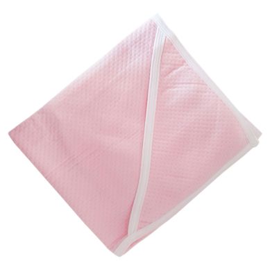 Colchita de Algodn Wafer Rosado 80x70cm