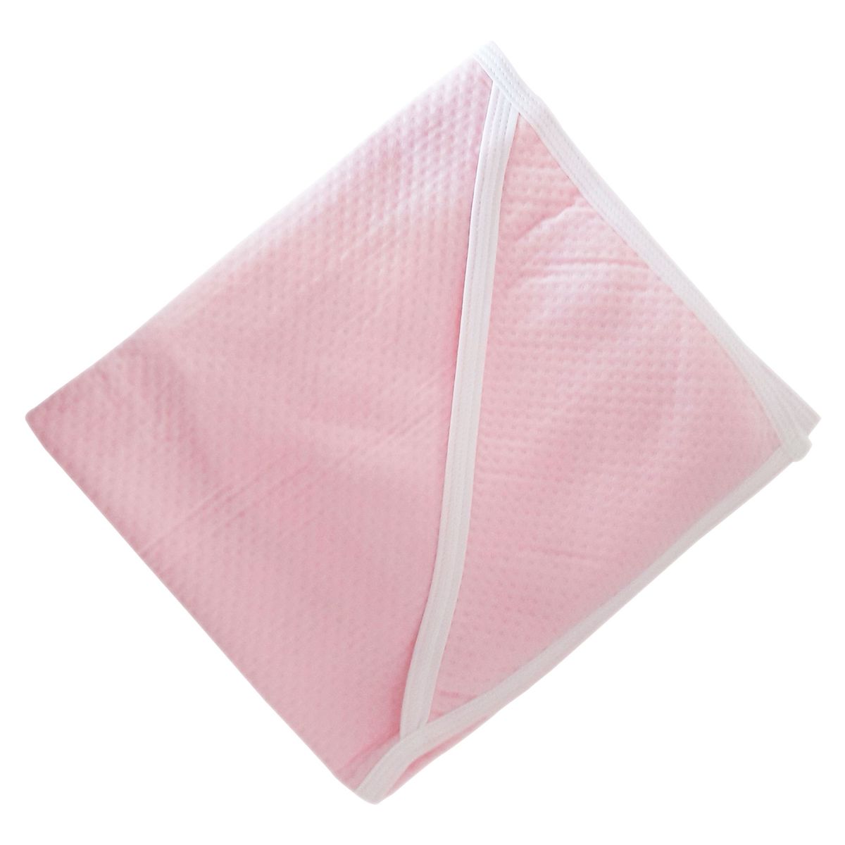 SWEETIE - Colchita de Algodón Wafer Rosado 80x70cm