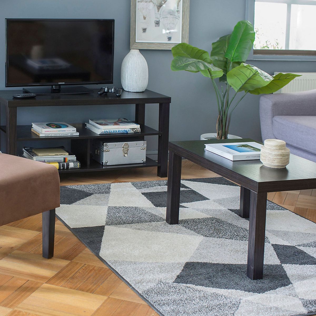 JUST HOME COLLECTION - Alfombra Rectangular Lotto Blocks