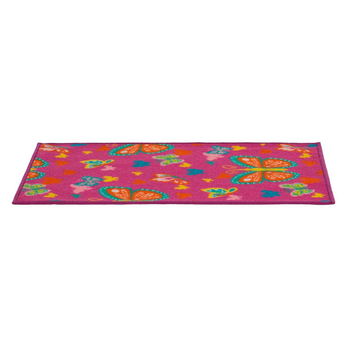 JUST HOME COLLECTION - Alfombra Mariposas Rosa 50X80 Cm