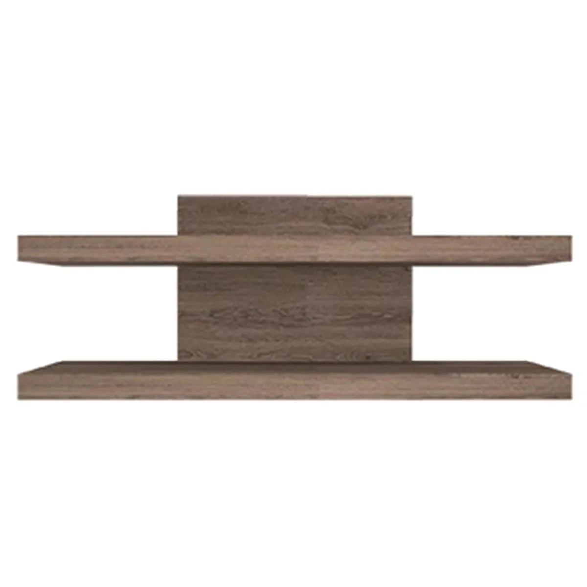 MUEBLES GAUDI - Repisa Flotante Melamina Marrón 40x60x20cm