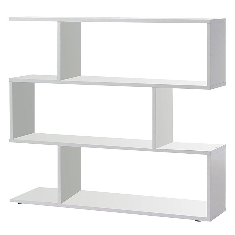 MUEBLES GAUDI - Estante Benedetto de 2 Repisas Blanco