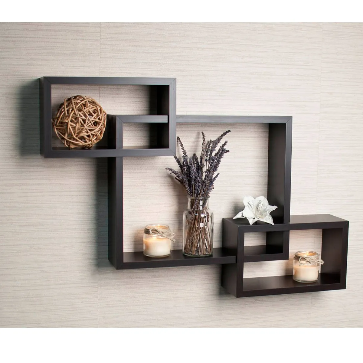 MUEBLES GAUDI - Repisa Flotante Melamina 50x80x12cm