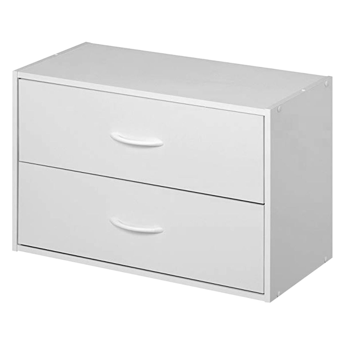 MUEBLES GAUDI - Cajonera Doble Blanco