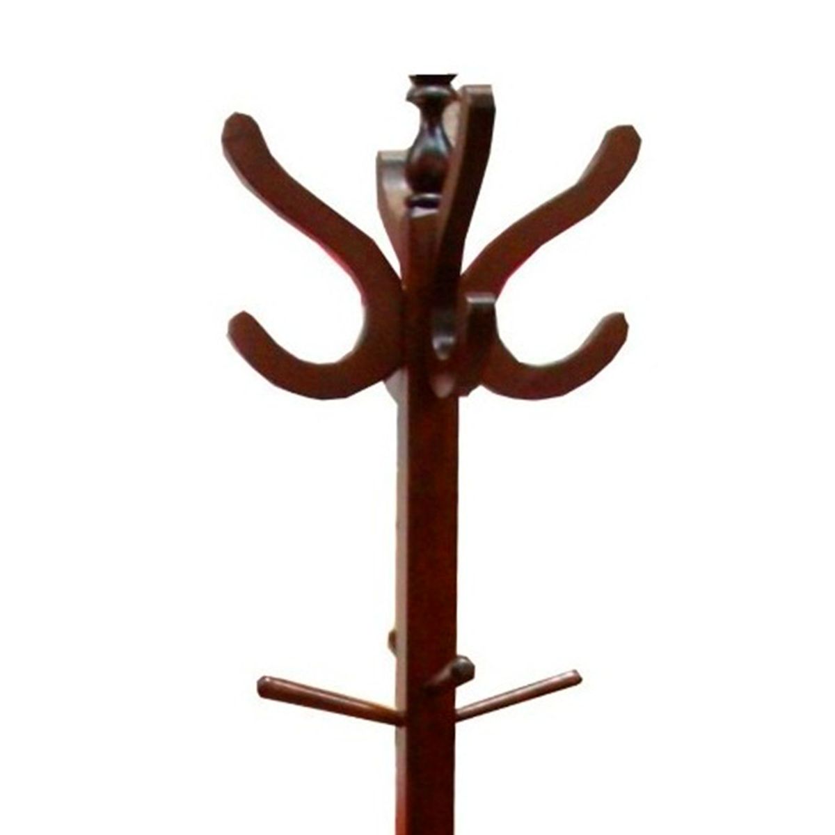 MUEBLES GAUDI - Perchero de Pie 9 Perchas Marrón