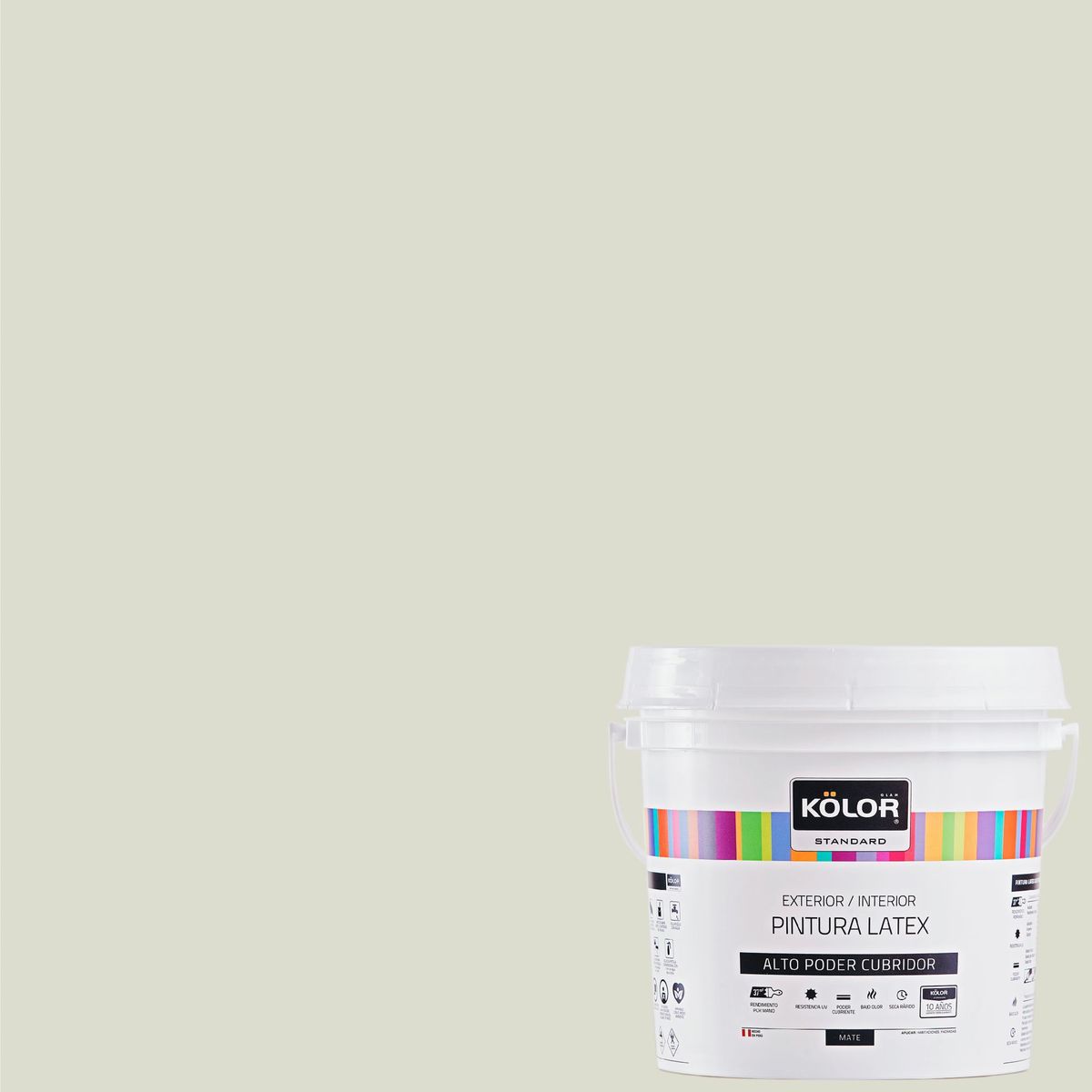 KOLOR - Latex Standard Blanco Humo 4 lt.