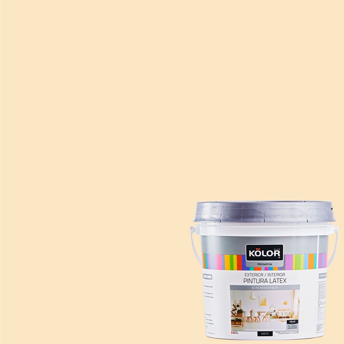 KOLOR - Pintura Látex Premium 4L Perla