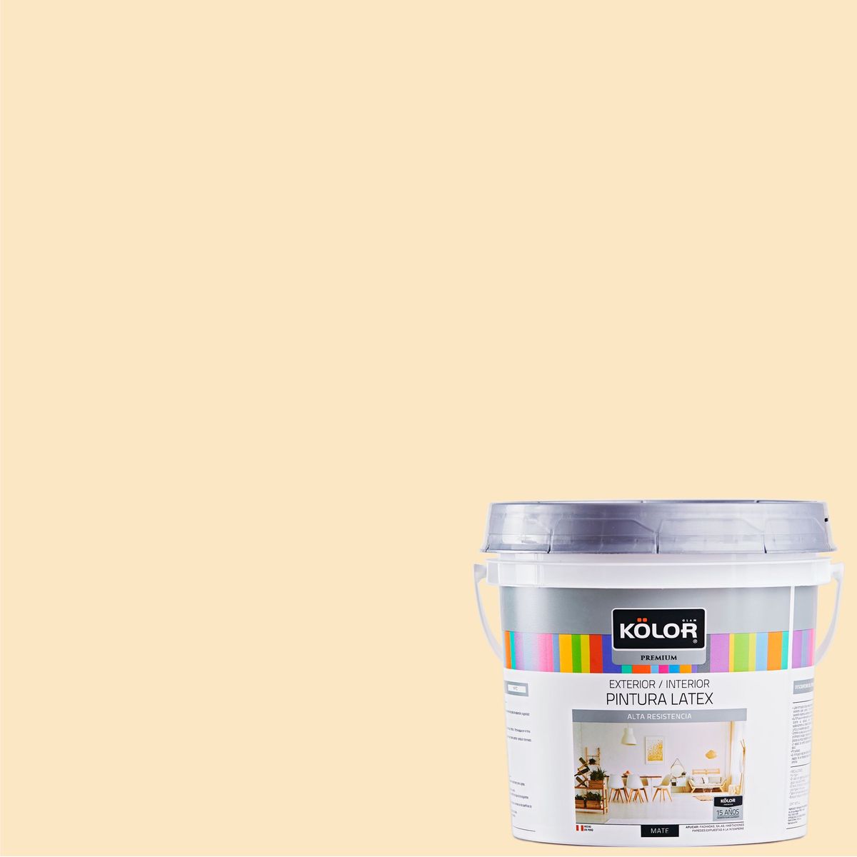 KOLOR - Pintura Látex Premium 4L Perla