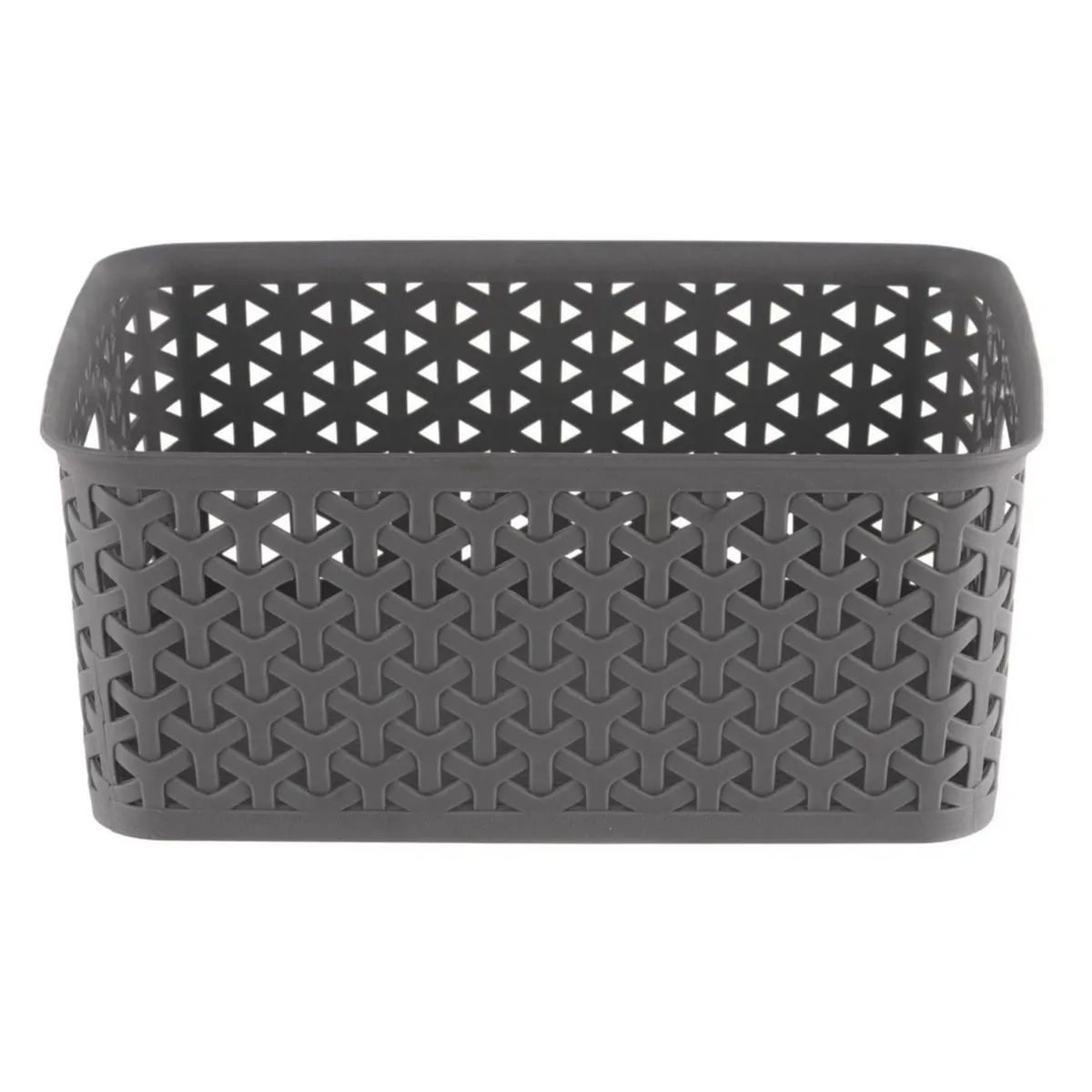 JUST HOME COLLECTION - Canasta Ratán 4L Gris 