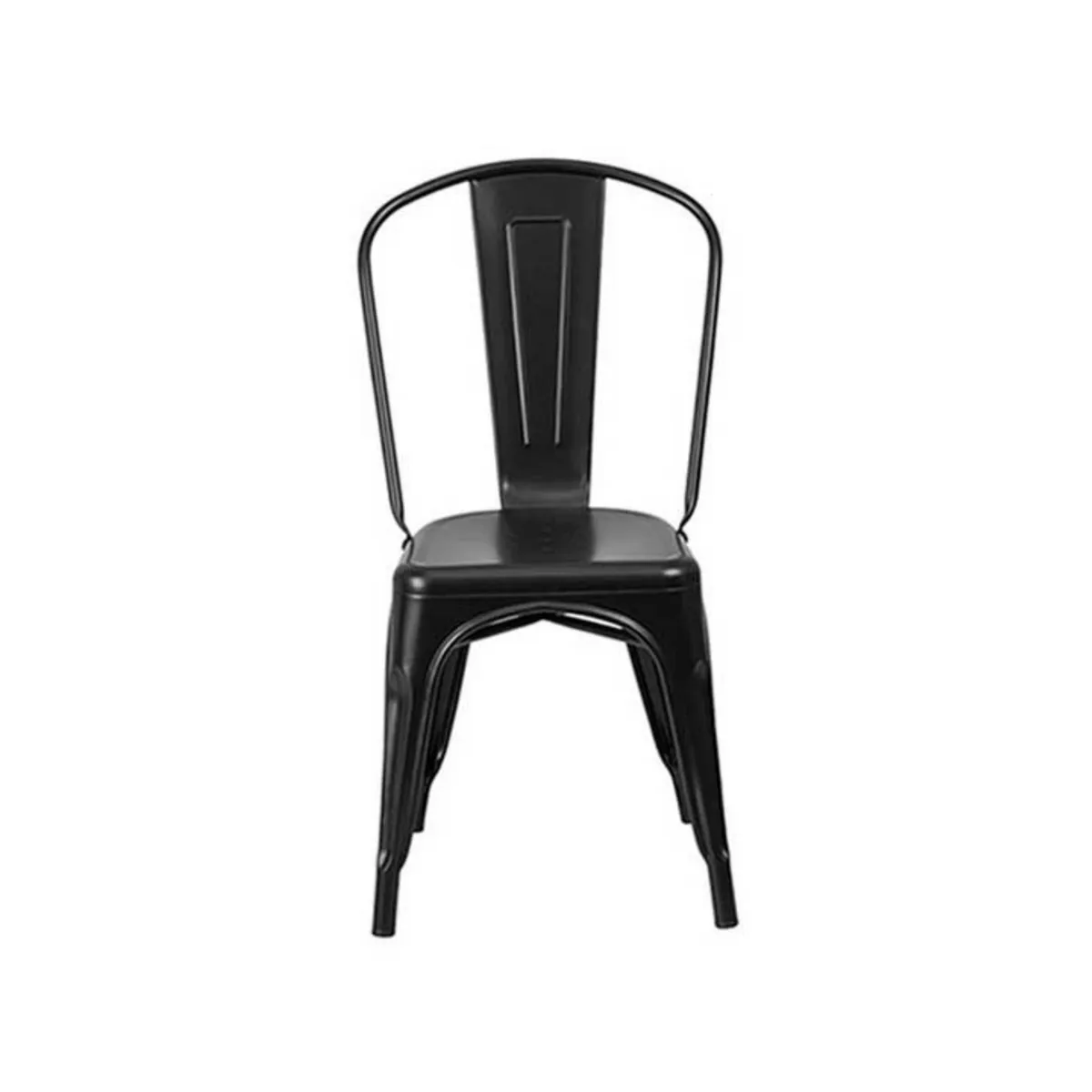 ZIYAZ - Silla de Comedor Vintage Negro