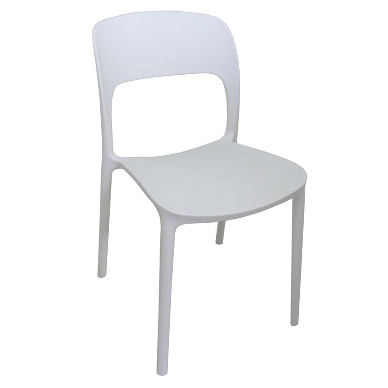 ZIYAZ - Silla de Comedor Soffi Blanco