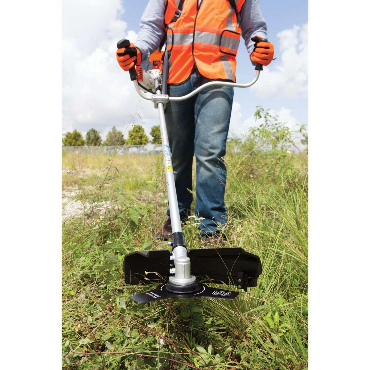 BLACK+DECKER - Podadora Bordeadora Gasolina 1.8HP 43cc GST43 Black+Decker