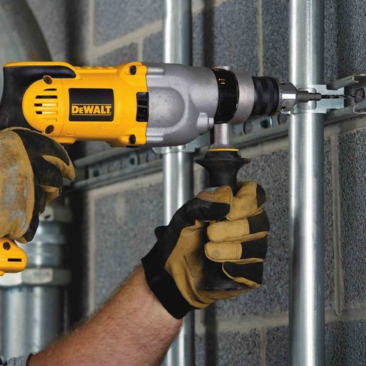 DEWALT - Taladro Percutor Eléctrico Dewalt 1/2" 1100W 