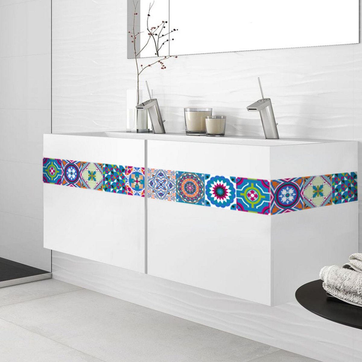 KANTU - Listelo de Vinil Edimburgo 15x15cm