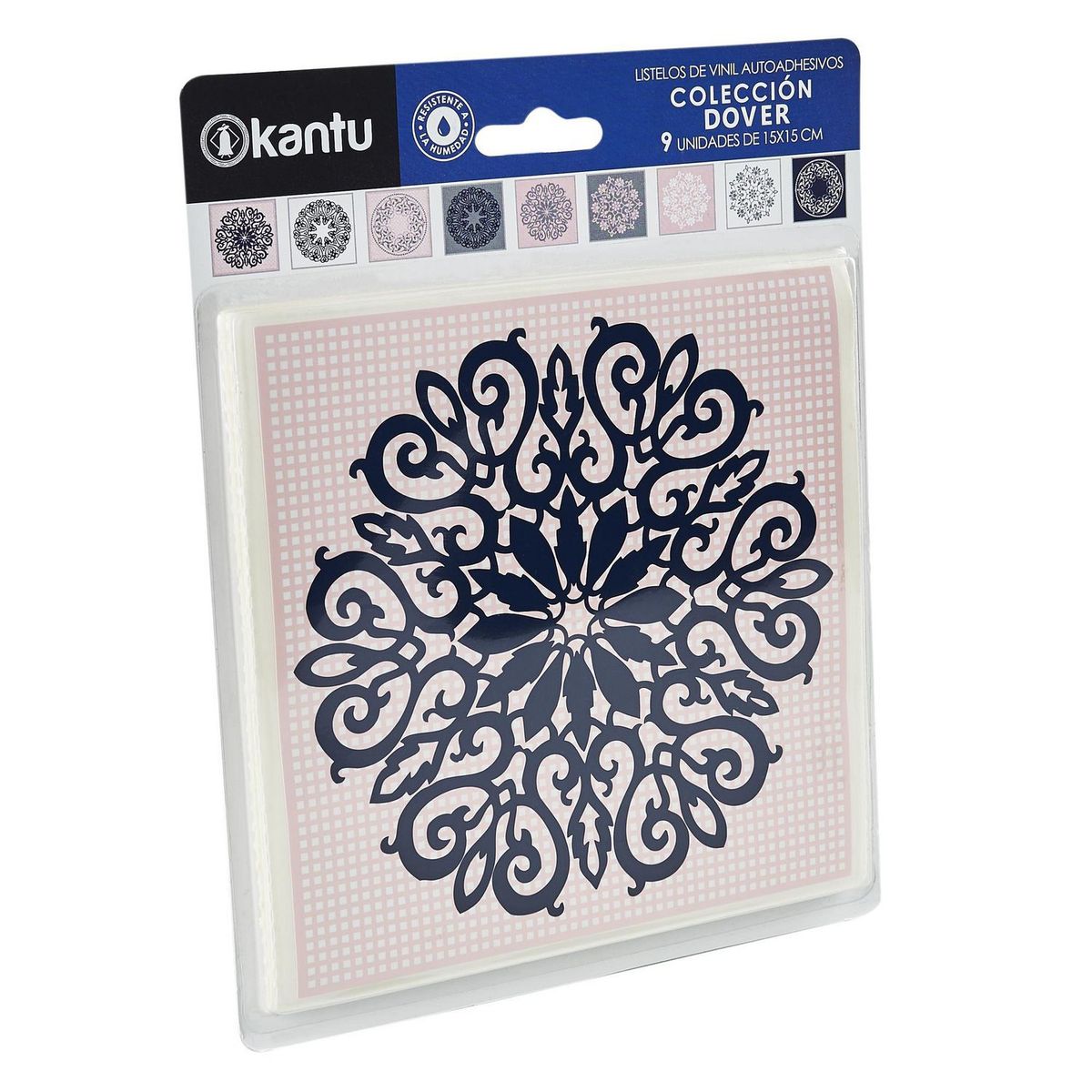 KANTU - Listelo de Vinil Dover 15x15cm 0.23m2