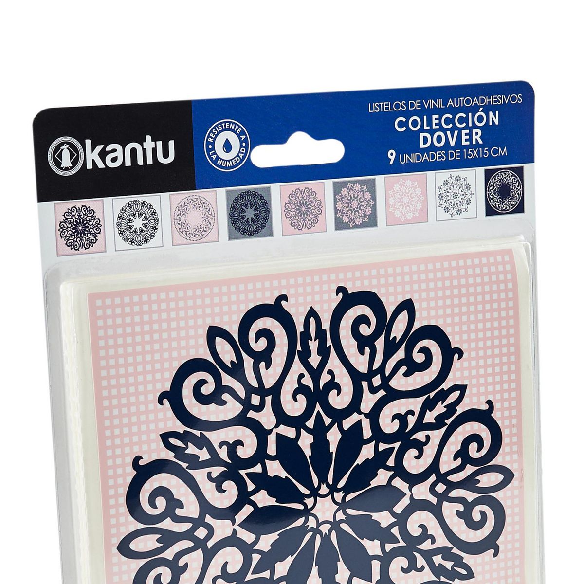 KANTU - Listelo de Vinil Dover 15x15cm 0.23m2