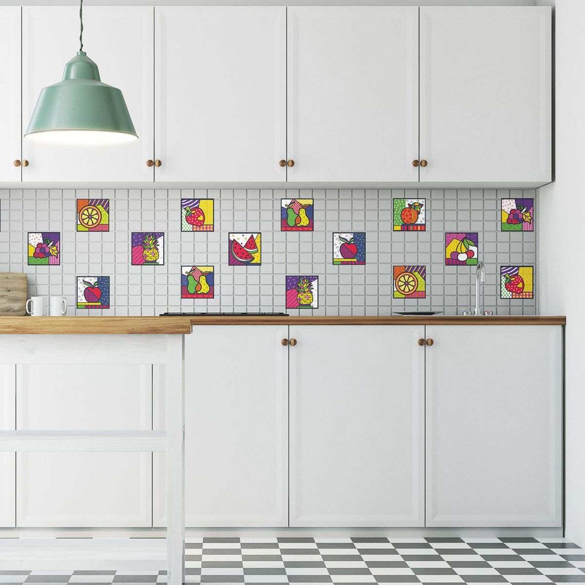 KANTU - Listelo de Vinil Hamburgo 15x15cm 0.2m2