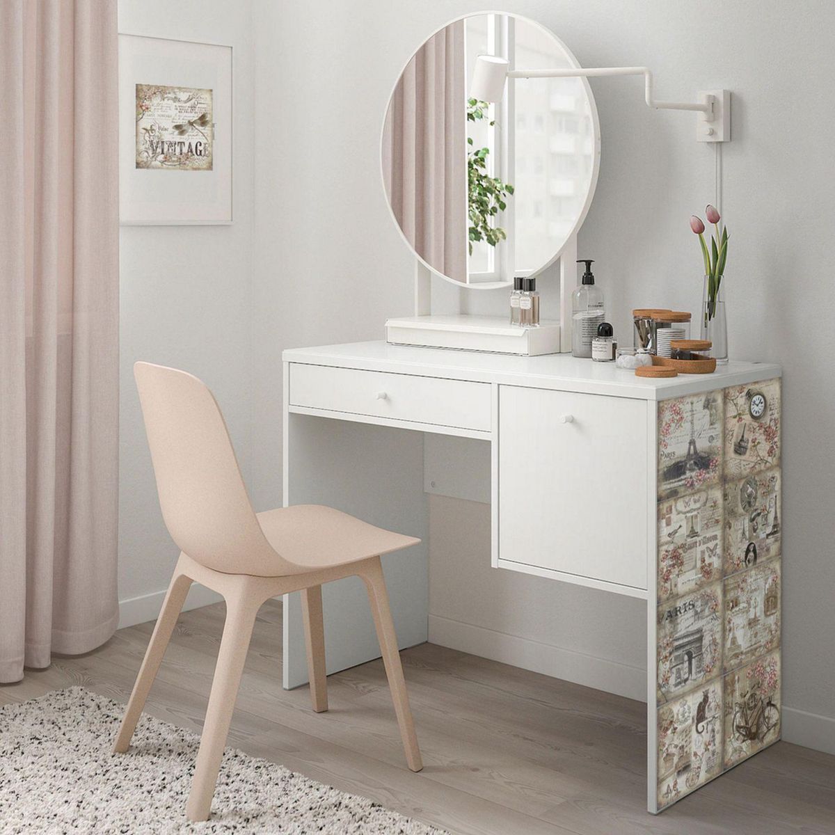 KANTU - Listelo de Vinil Paris 15x15cm 0.23m2