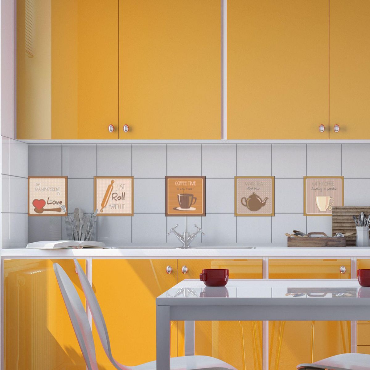 KANTU - Listelo de Vinil Mónaco 15x15cm 0.23m2