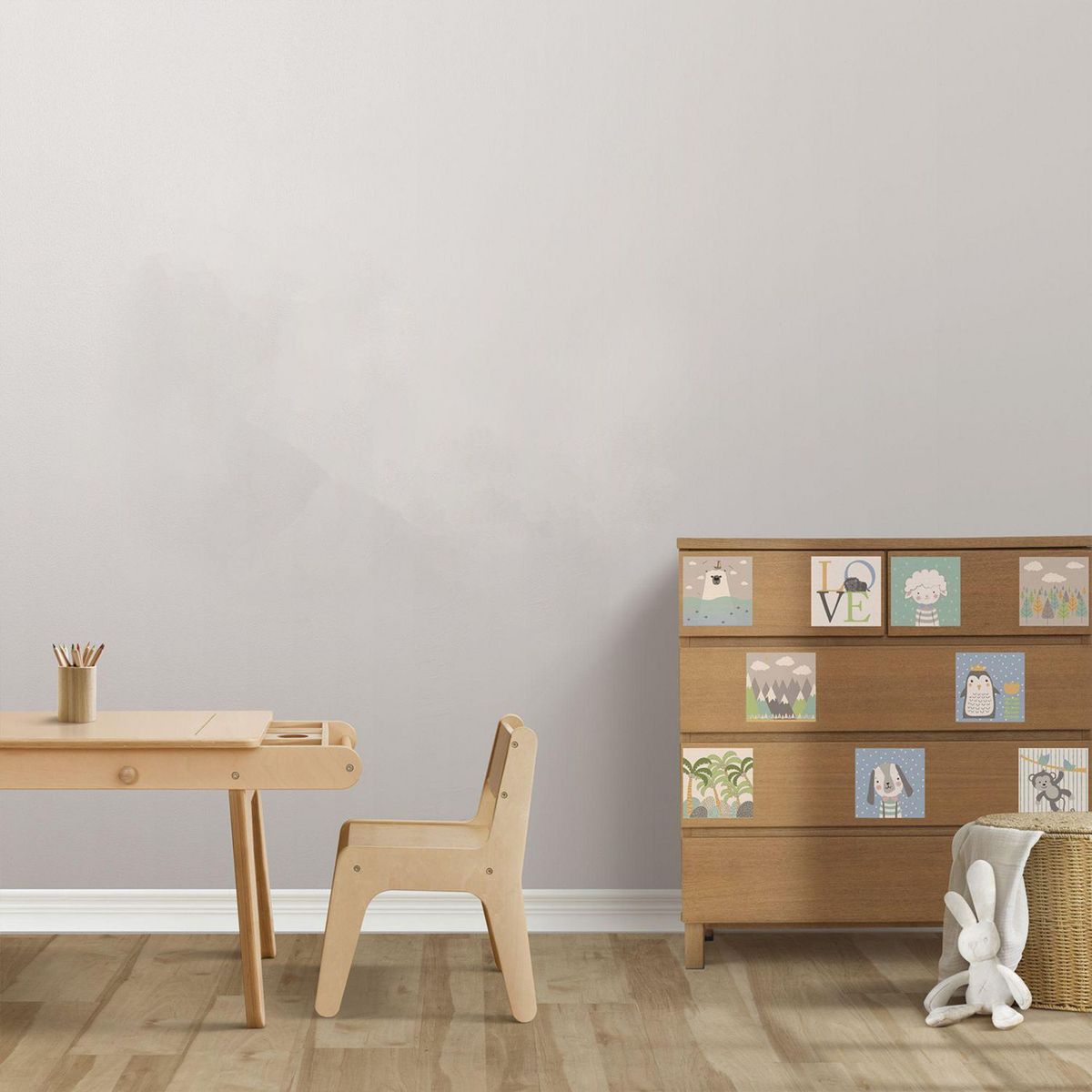 KANTU - Listelo de Vinil Lucca 15x15cm 0.23m2