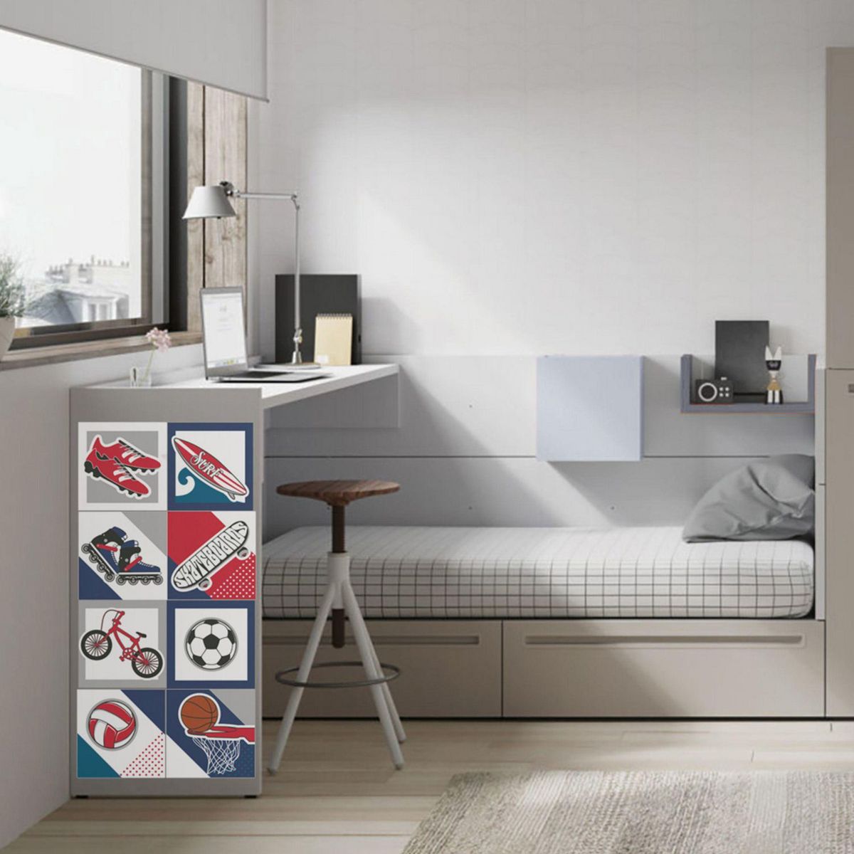 KANTU - Listelo de Vinil Bremen 15x15cm 0.23m2