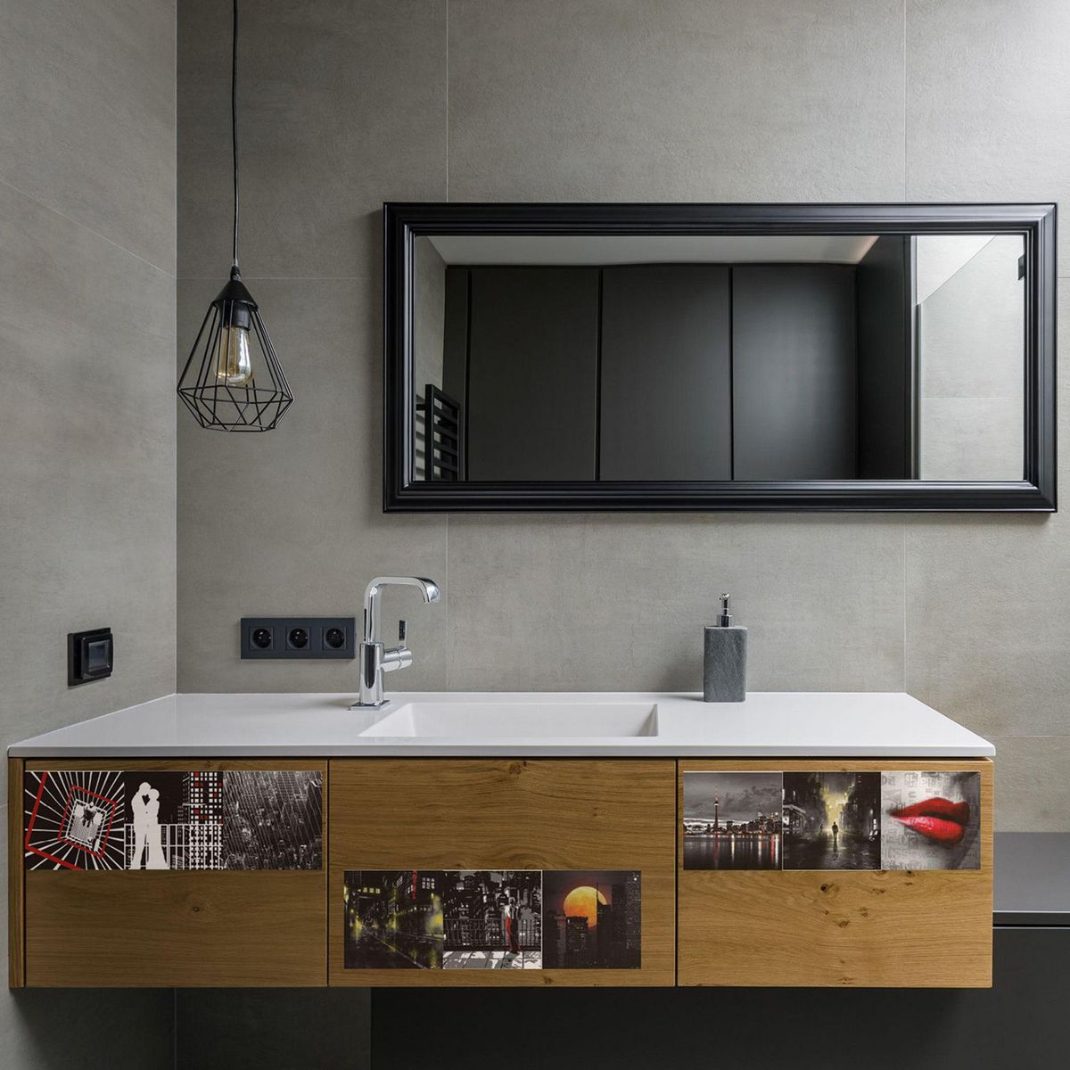 KANTU - Listelo de Vinil Múnich 15x15cm 0.2m2