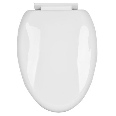 Asiento Tapa Inodoro Vainsa Mediterraneo Elongado Blanco