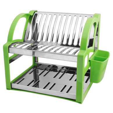 Escurridor de Platos Ovalado Verde