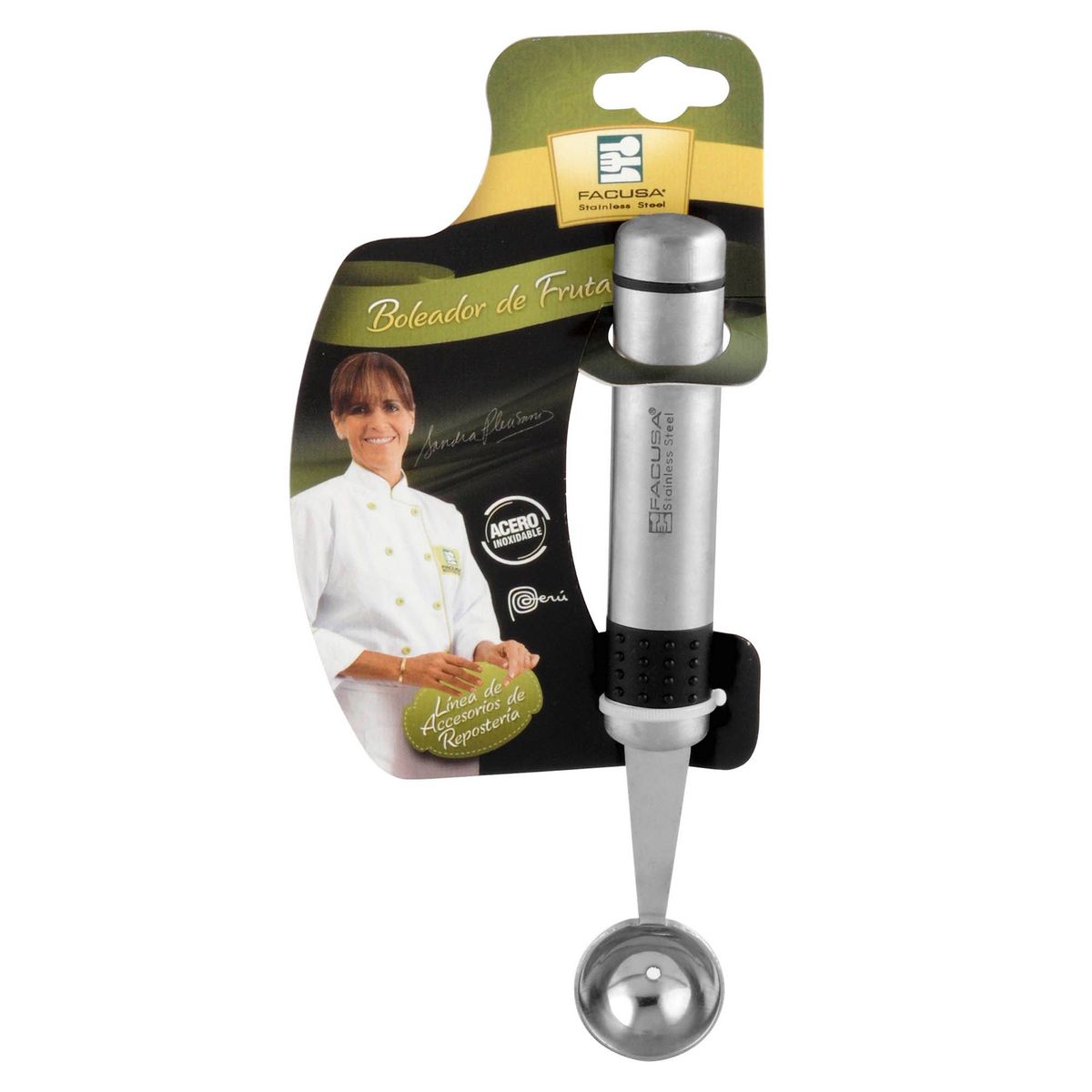 FACUSA - Blíster Boleador de Fruta Acero Inoxidable