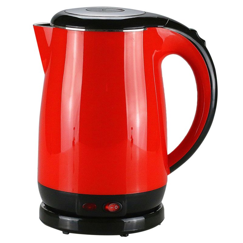 FACUSA - Termo Hervidor de 1.8L Rojo/Negro