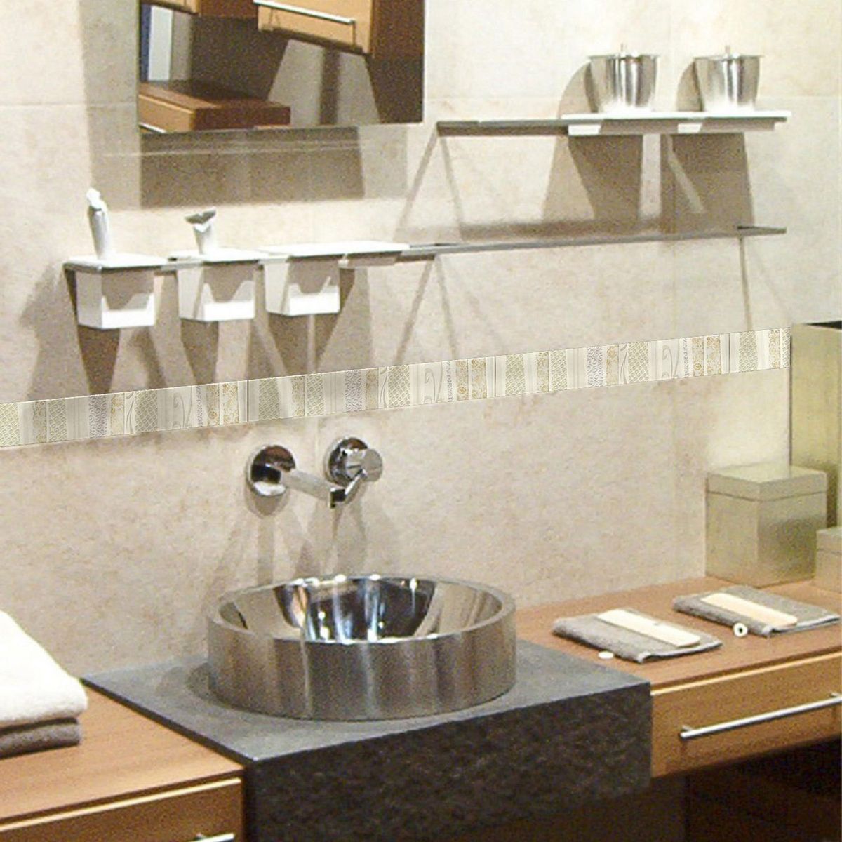 SAN LORENZO - Listelo Valencia 44x8.8cm