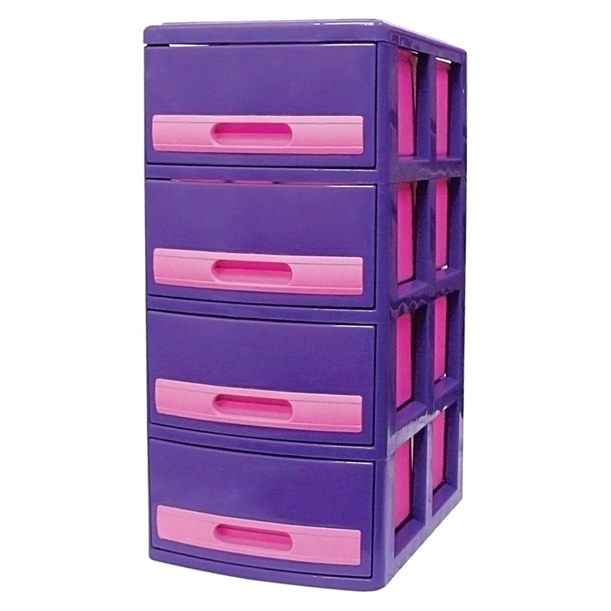 MAGICPLAST - Cómoda Cabinet X4 Barbie Lila