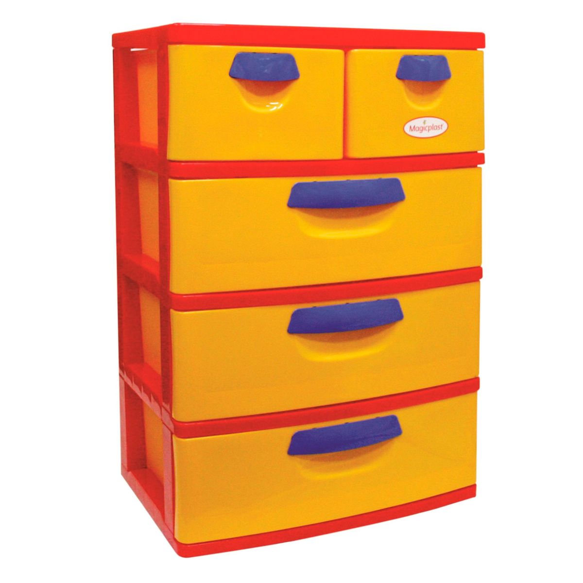 MAGICPLAST - Cómoda Jumbo Box X4 Payasito Clásico