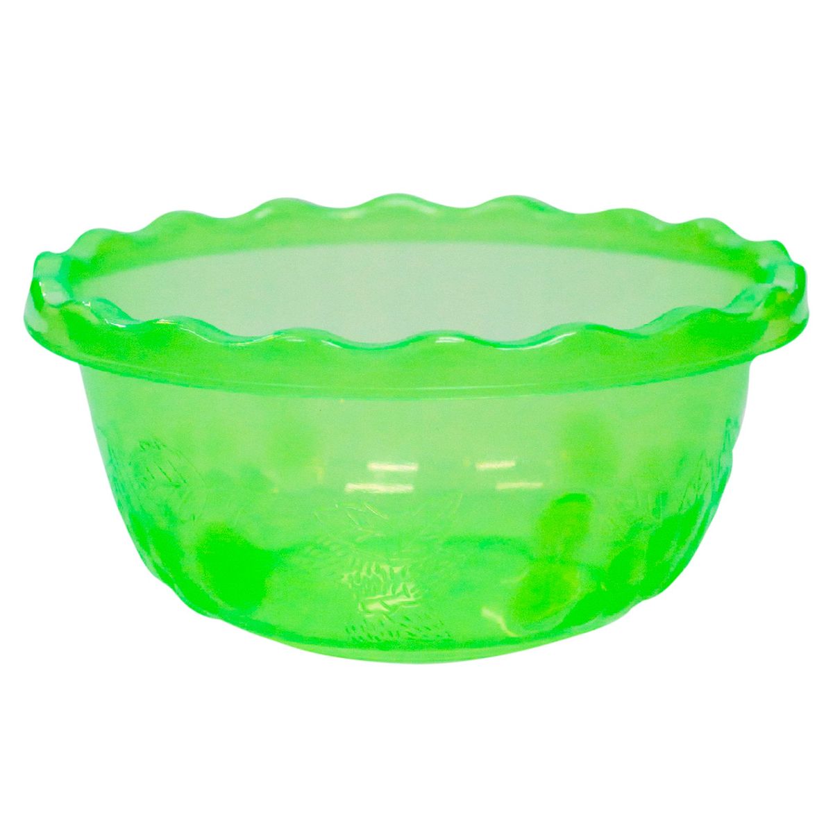 MAGICPLAST - Frutera Ensaladera Mediana Traslúcido Verde