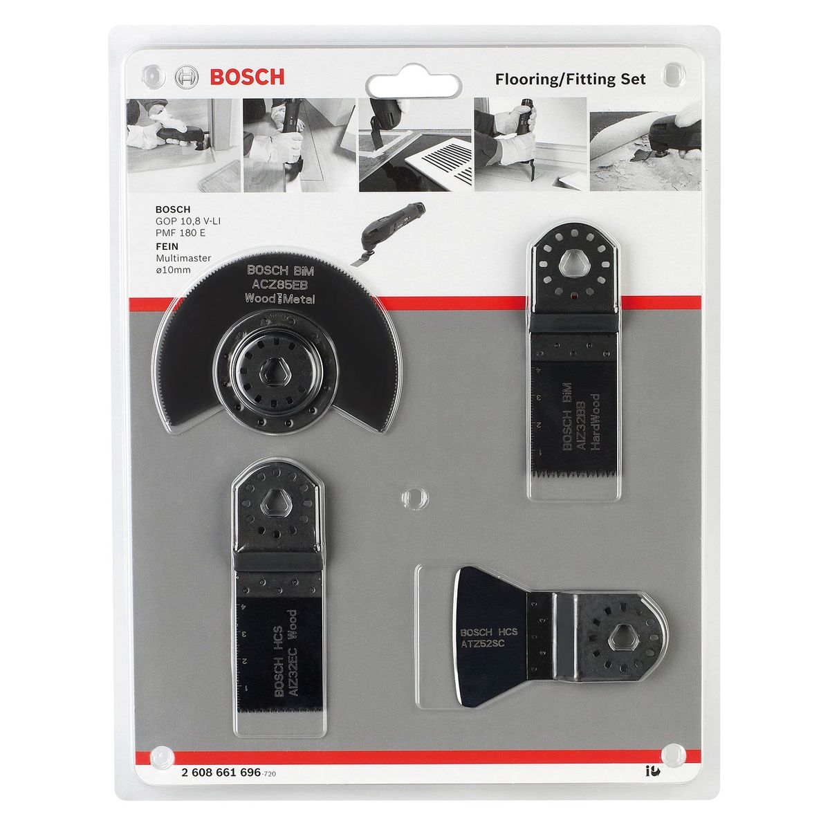 BOSCH - Set 4 Piezas p/Acond Pisos
