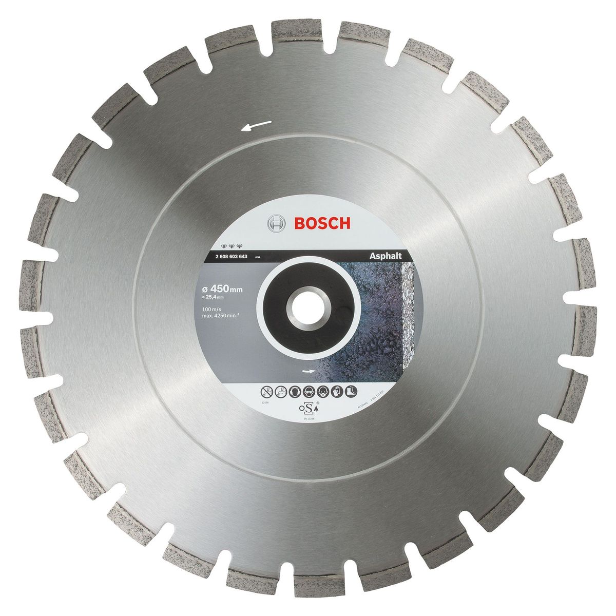 BOSCH - Disco Best Asfalto Hormigón 18''