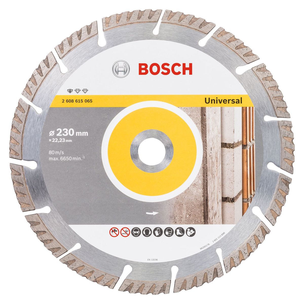 BOSCH - Disco Prof. Univ. Seg. Construcción+Metal 9''