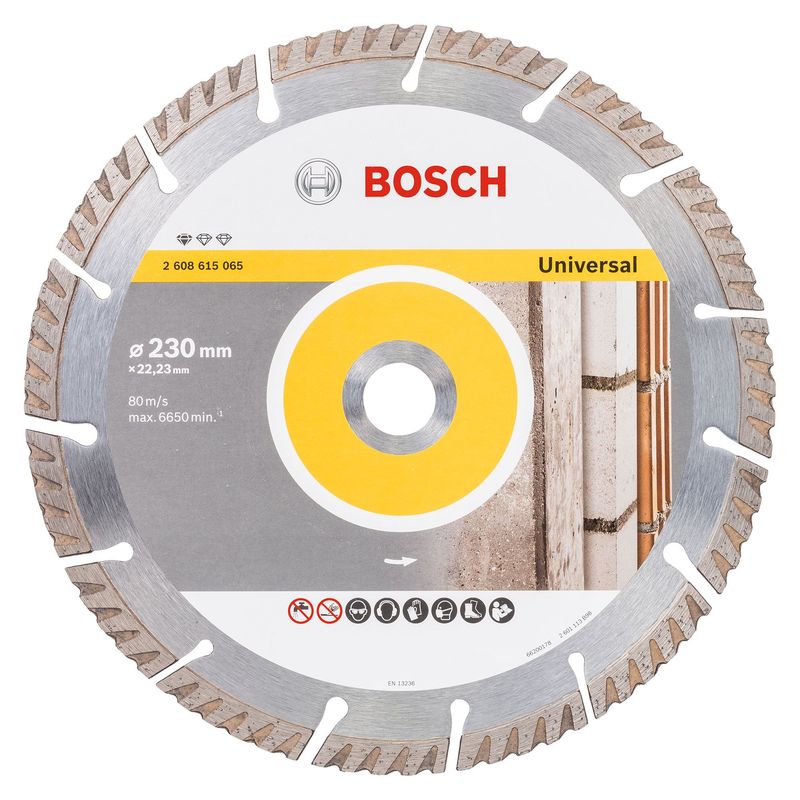 BOSCH - Disco Prof. Univ. Seg. Construcción+Metal 9''