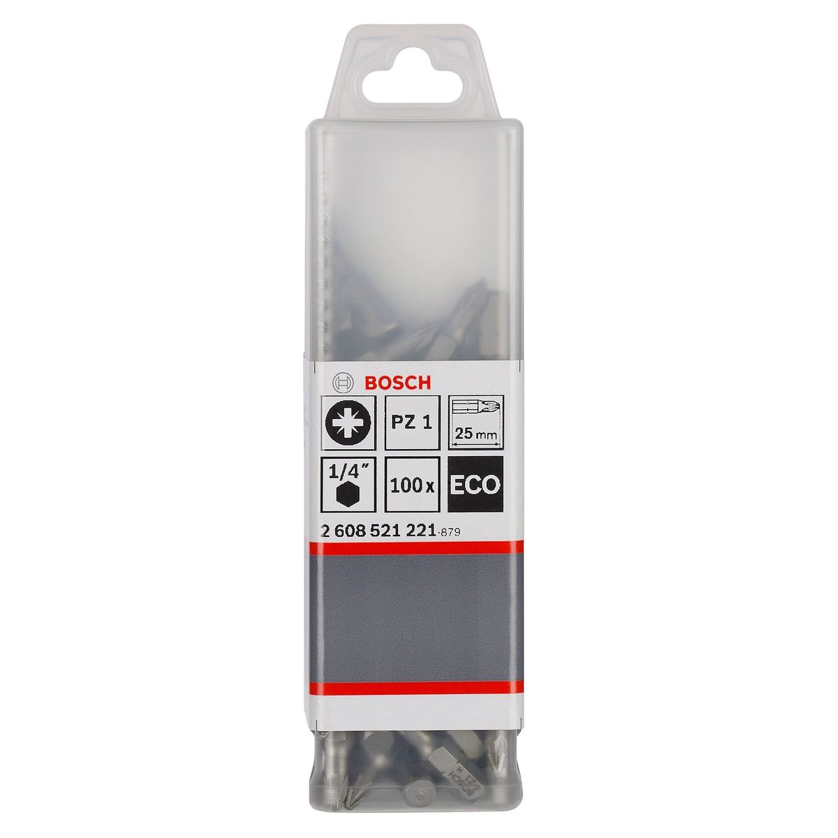 BOSCH - Punta Pozidriv 2x25mm x25U