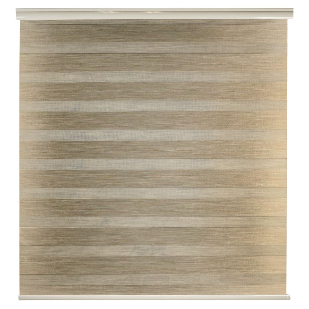 JUST HOME COLLECTION - Cortina Roller Día/Noche Blackout 160x165cm Beige